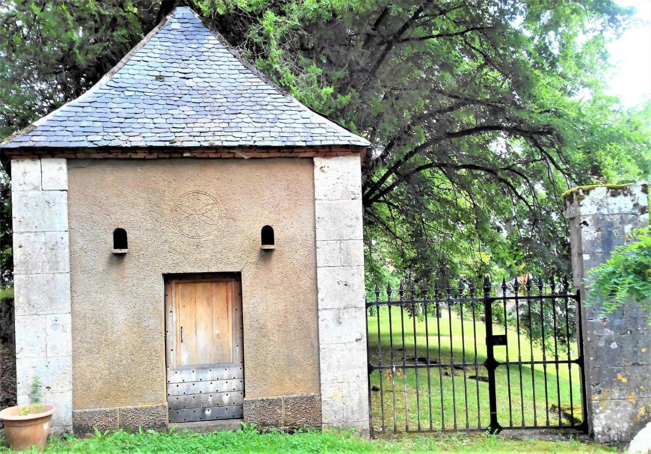 La Chapelle Du Chateau Lagarrigue Strenquels Bagian luar foto